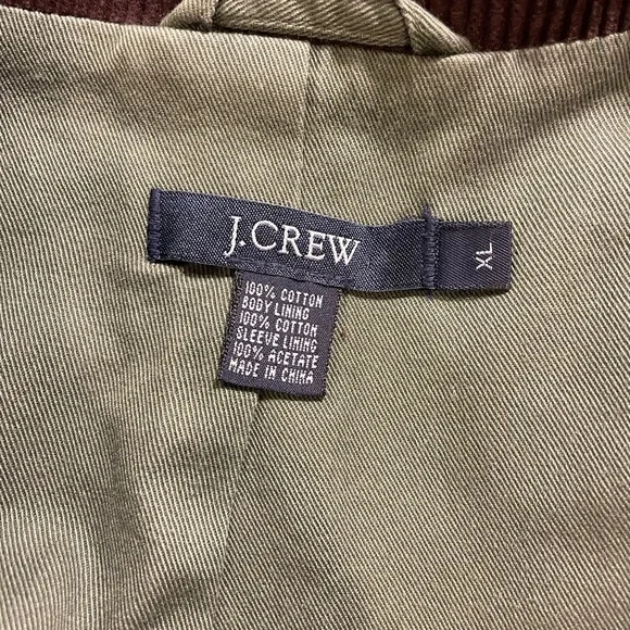 J CREW brown corduroy blazer - XL - Picture 2 of 3